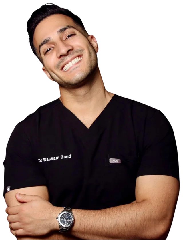 Dr Bassam Band, GMC-registered aesthetic doctor and author of the Band Codex